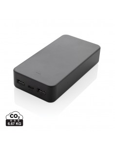 Boostcore RCS powerbank i genanvendt plast 20.000 mAh