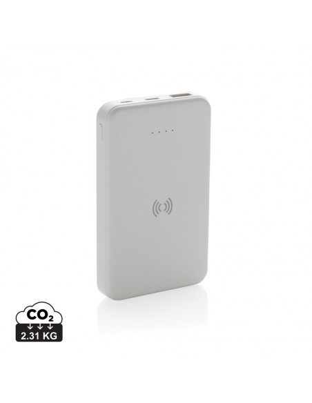 RCS genanvendt plastik wireless powerbank 5.000 mAh 5W
