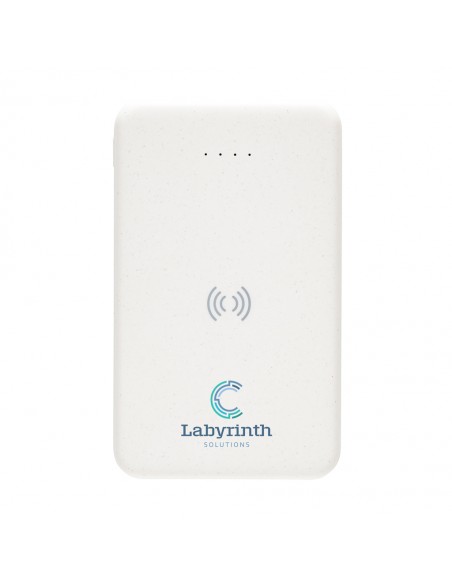 RCS genanvendt plastik wireless powerbank 5.000 mAh 5W