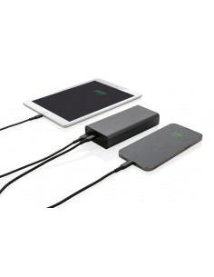Terra 20W/20.000 mAh powerbank, RCS genanvendt aluminium 2
