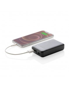 10.000 mAh powerbank i RCS standard genanvendt plast 2