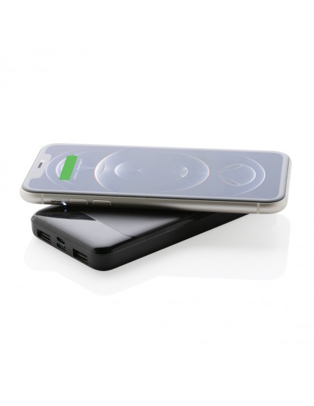 Trådløs powerbank i RCS standard genanvendt plast