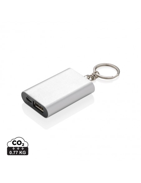 1.000 mAh powerbank med nøglering