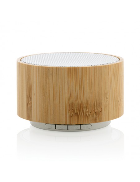 3W trådløs højttaler i bambus og RCS ABS