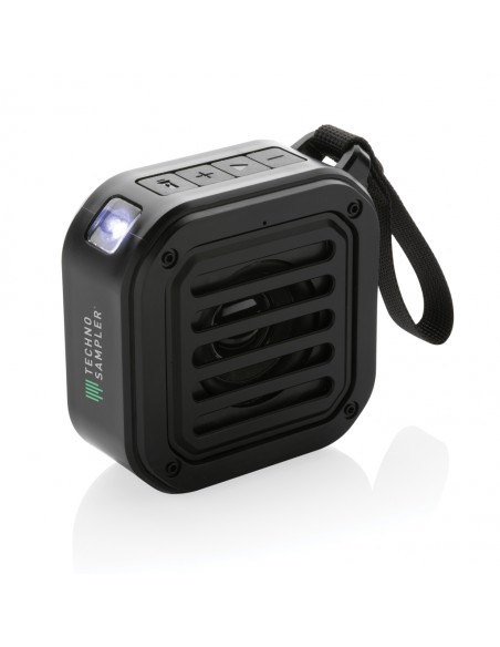 Sunwave trådløs 3W solar højttaler i RCS genanvendt plast