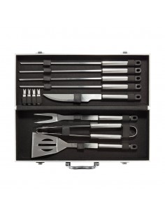 12 dele grillsæt i aluminiumsæske 2