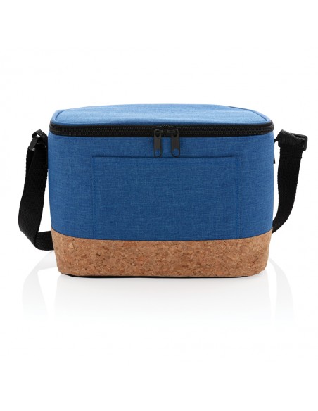 To tonet køletaske med kork detalje