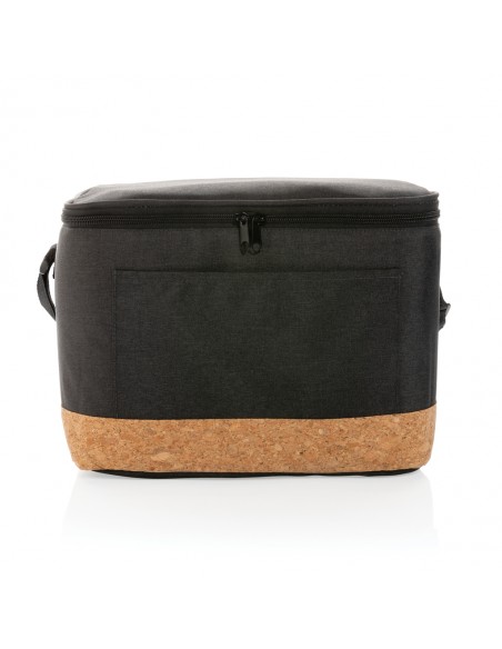 Impact AWARE™ XL RPET two-tone køletaske med kork detaljer