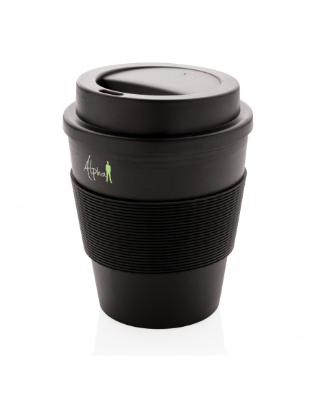 Genbrugelig kaffekop med skruelåg, 350ml