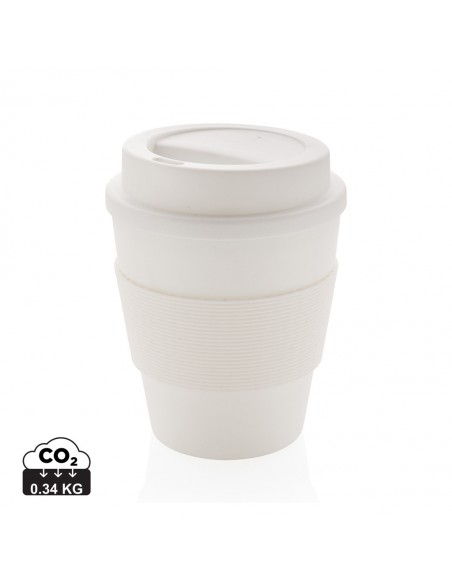 Genbrugelig kaffekop med skruelåg, 350ml