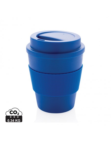 Genbrugelig kaffekop med skruelåg, 350ml