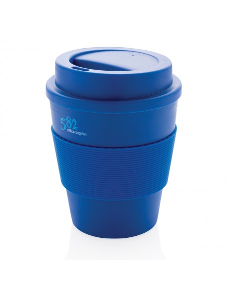 Genbrugelig kaffekop med skruelåg, 350ml