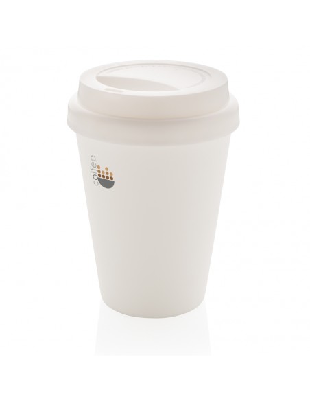 Genbrugelig dobbeltvægget kaffekop, 300ml