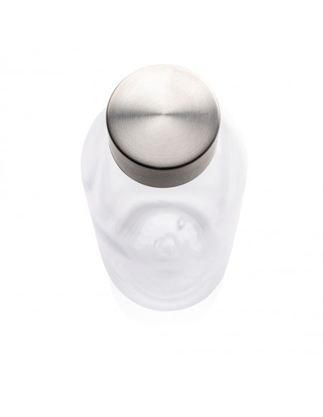 Leakproof vandflaske med metal låg