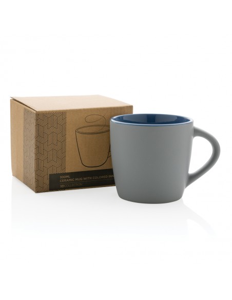 Keramisk krus, farvet indvendig 300ml