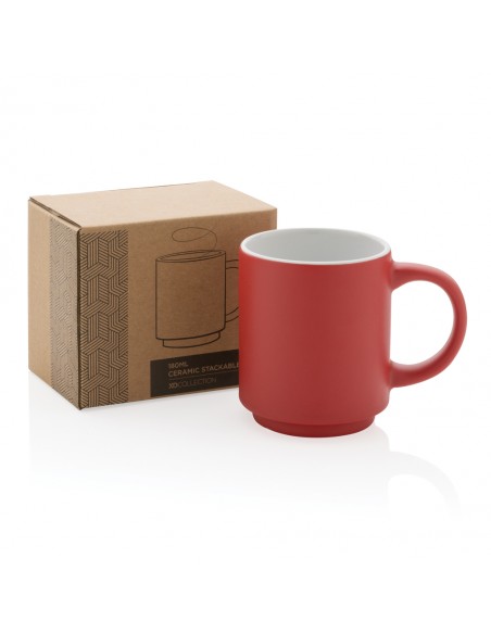 Stabelbart keramisk krus 180ml