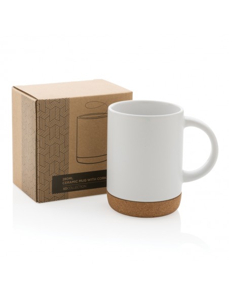 Keramisk krus med korkbund 280ml