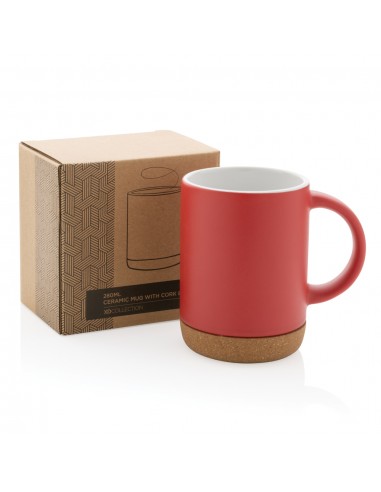 Keramisk krus med korkbund 280ml