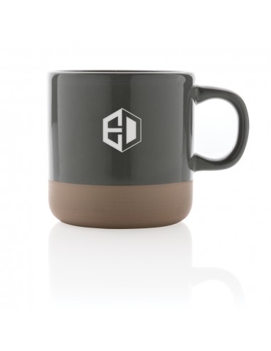 Glaseret keramisk krus 360ml