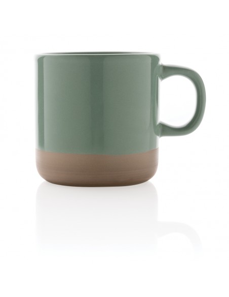 Glaseret keramisk krus 360ml