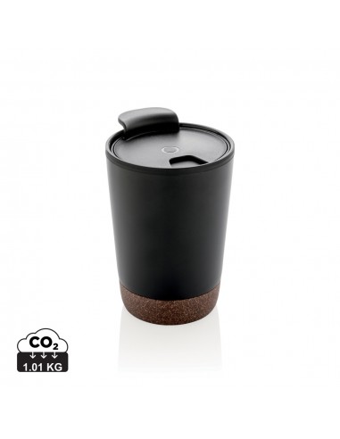 Rustfrit stål& kork kaffe krus i GRS RPP