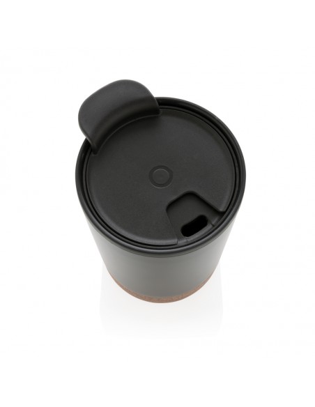 Rustfrit stål& kork kaffe krus i GRS RPP