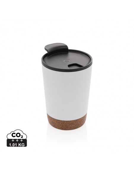 Rustfrit stål& kork kaffe krus i GRS RPP