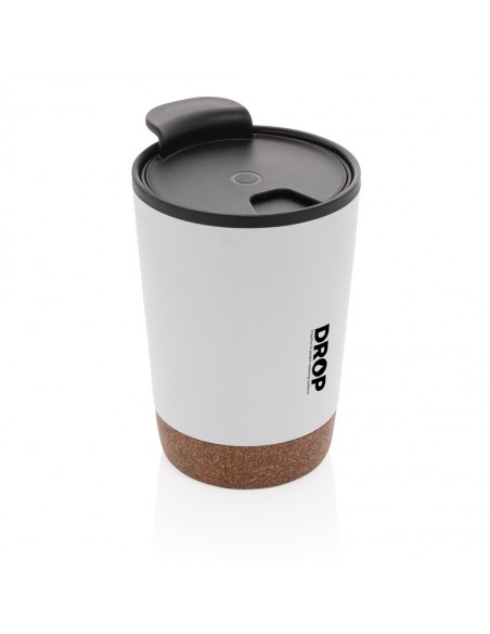 Rustfrit stål& kork kaffe krus i GRS RPP
