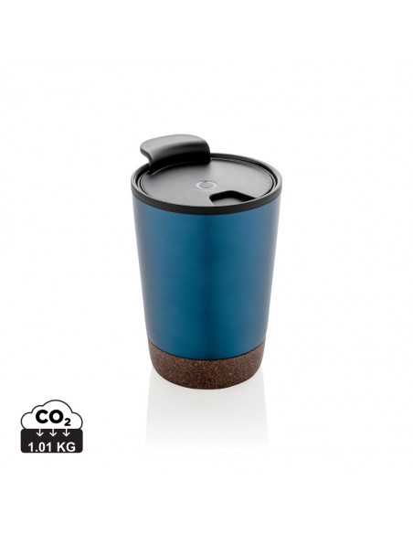 Rustfrit stål& kork kaffe krus i GRS RPP