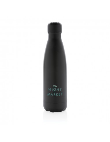 Ensfarvet rustfrit stål flaske