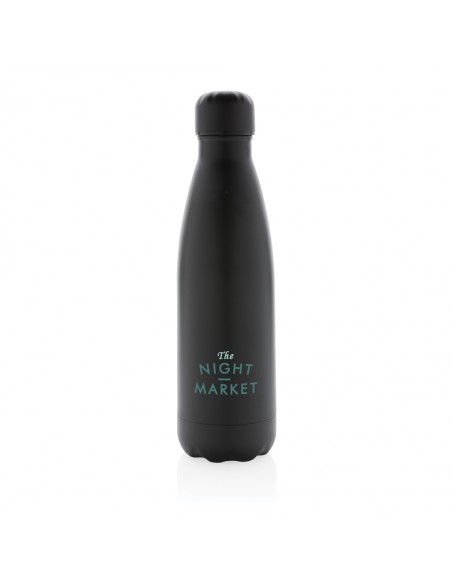 Ensfarvet rustfrit stål flaske