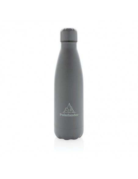 Ensfarvet rustfrit stål flaske