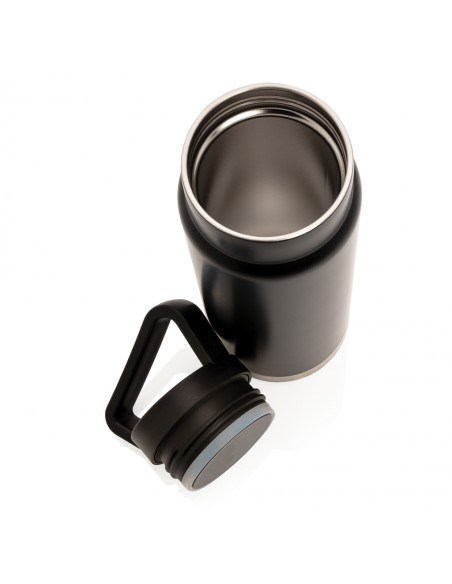 Leakproof vakuum "on-the-go" flaske med håndtag