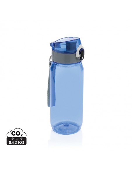 Yide RCS genanvendt PET lækagesikker låsbar vandflaske 600ML