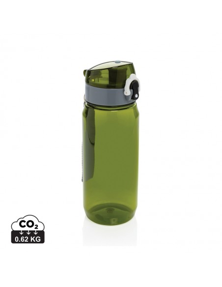 Yide RCS genanvendt PET lækagesikker låsbar vandflaske 600ML