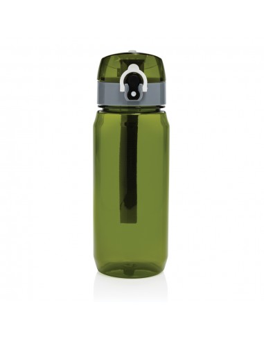 Yide RCS genanvendt PET lækagesikker låsbar vandflaske 600ML