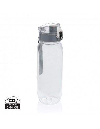 Yide RCS genanvendt PET lækagesikker låsbar vandflaske 800ML