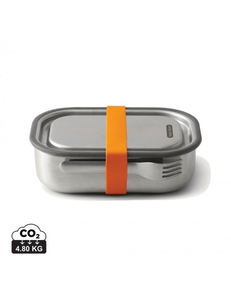 Black+Blum stor madkasse i rustfrit stål