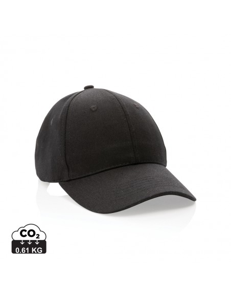 Impact 6 panels cap, 280gr genanvendt bomuld, AWARE™ tracer