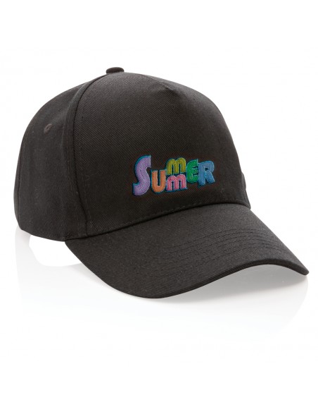 Impact 5 panels cap, 280gr genanvendelig bomuld, med AWARE™