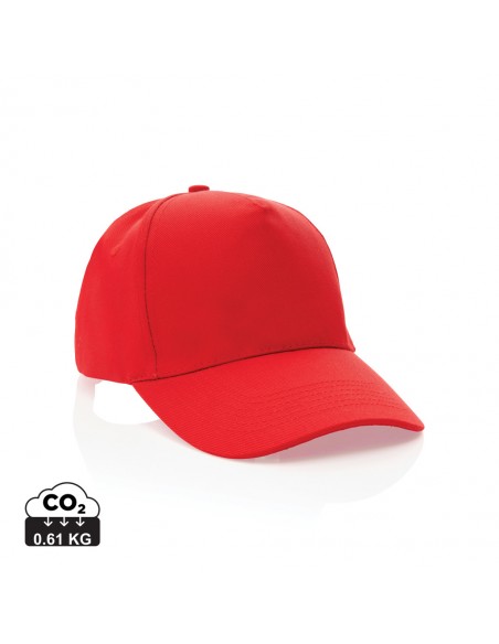 Impact 5 panels cap, 280gr genanvendelig bomuld, med AWARE™