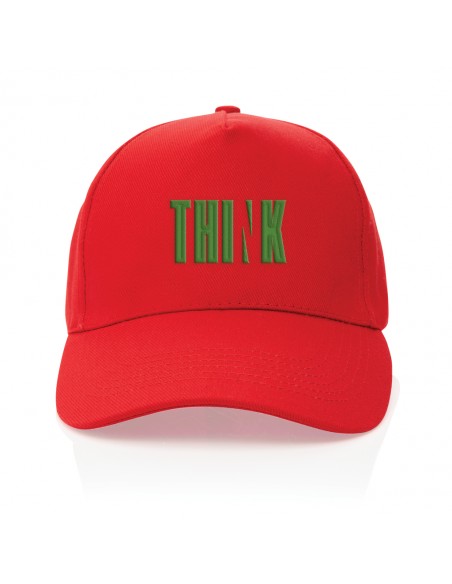 Impact 5 panels cap, 280gr genanvendelig bomuld, med AWARE™