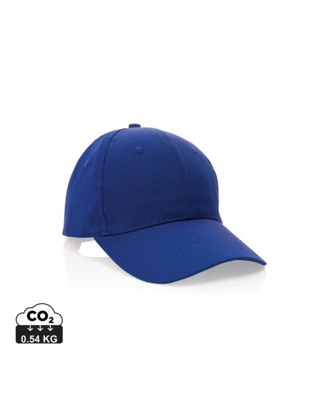 Impact 6 panels cap, 190gr genanvendt bomuld med AWARE™