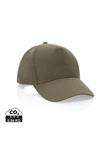 Impact 5 panels cap, 190gr genanvendelig bomuld, med AWARE™