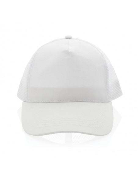 Impact AWARE™ børstet rcotton, 5 panel trucker cap 190gr