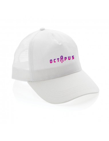 Impact AWARE™ børstet rcotton, 5 panel trucker cap 190gr