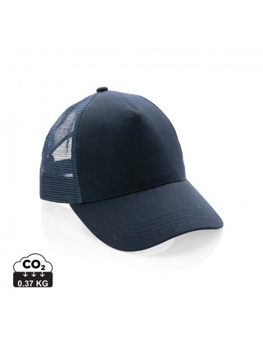 Impact AWARE™ børstet rcotton, 5 panel trucker cap 190gr