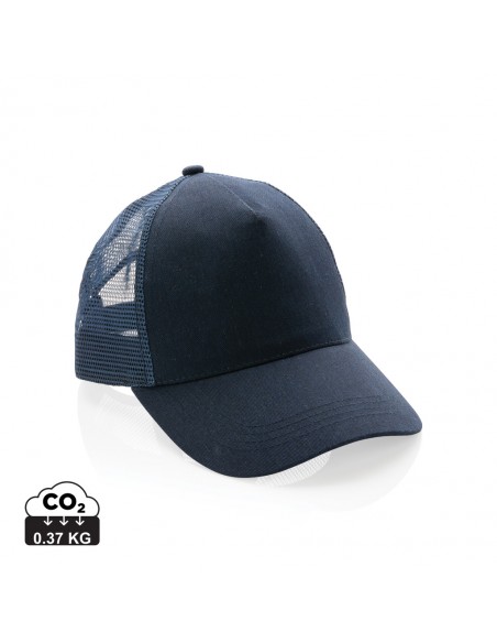 Impact AWARE™ børstet rcotton, 5 panel trucker cap 190gr
