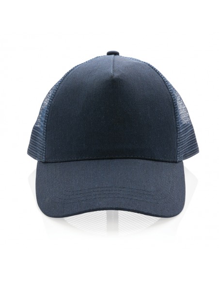 Impact AWARE™ børstet rcotton, 5 panel trucker cap 190gr