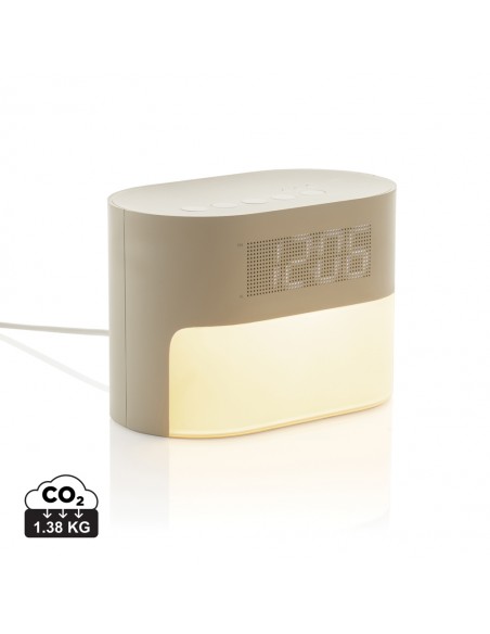 LumaRise RCS vækkeur med "white noise", genanvendt plast